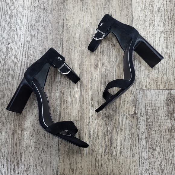 rag & bone Ellis Sandal in Black Suede 7 37 - Picture 3 of 5